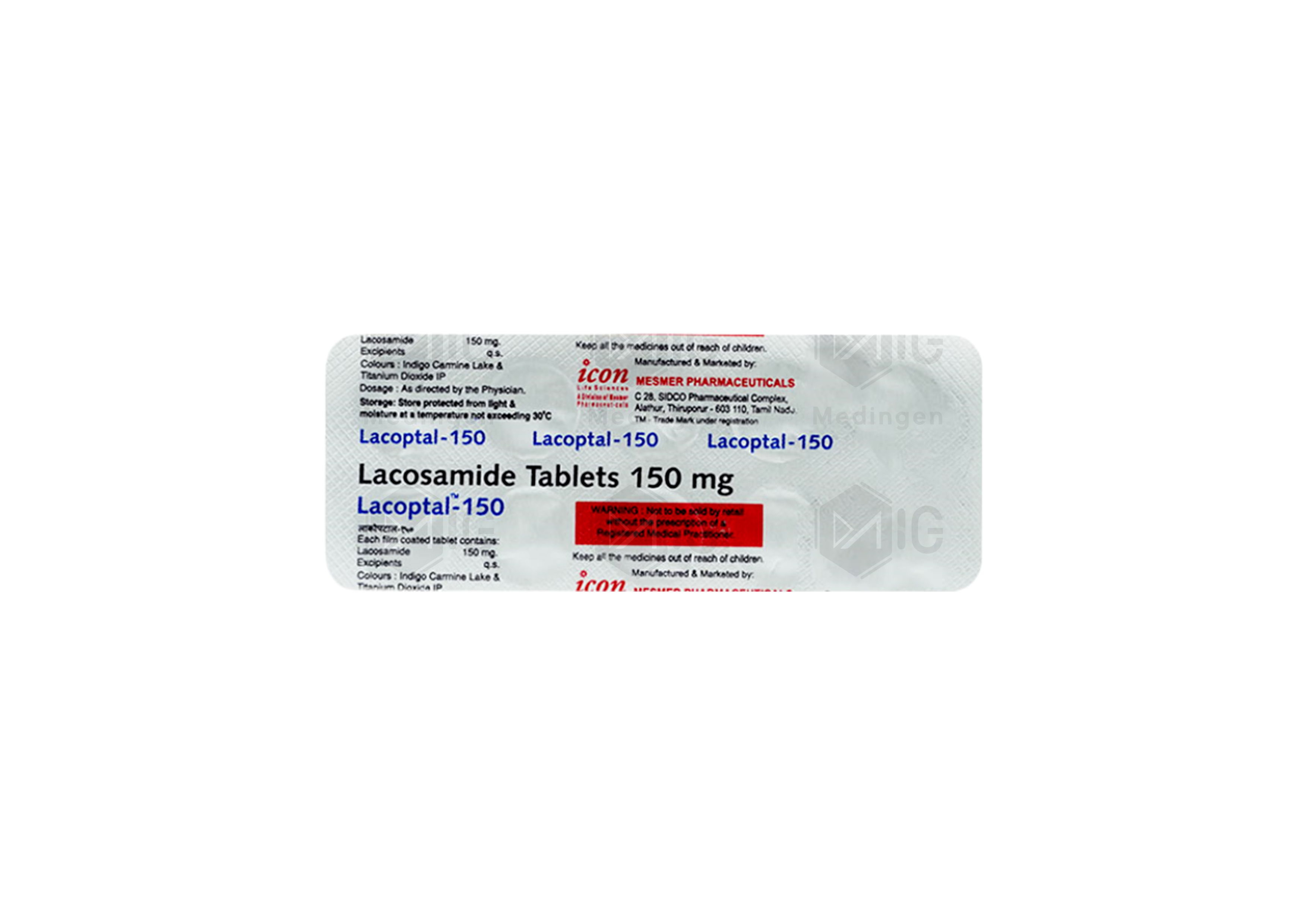 LACOPTAL 150MG